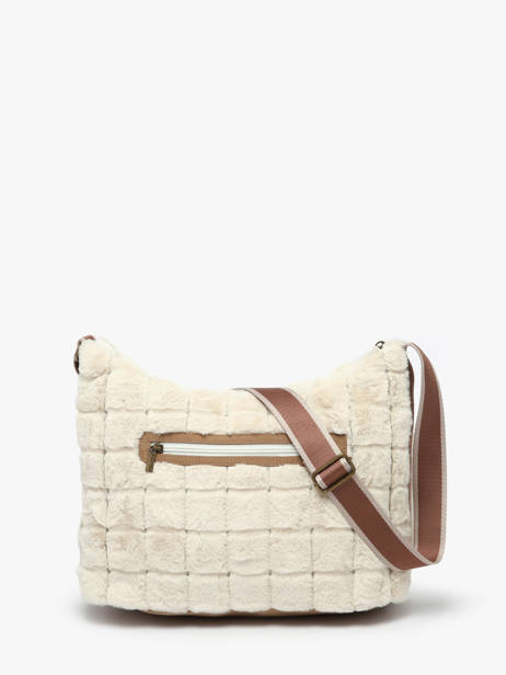 Cross Body Tas Quadri Le voyage en panier Beige quadri AHP272 ander zicht 5